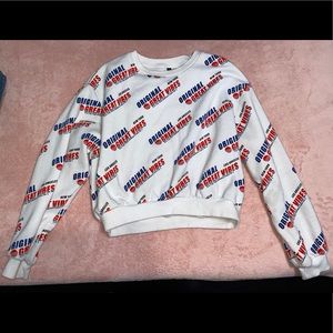 White "Original Great Vibes" Sweatshirt